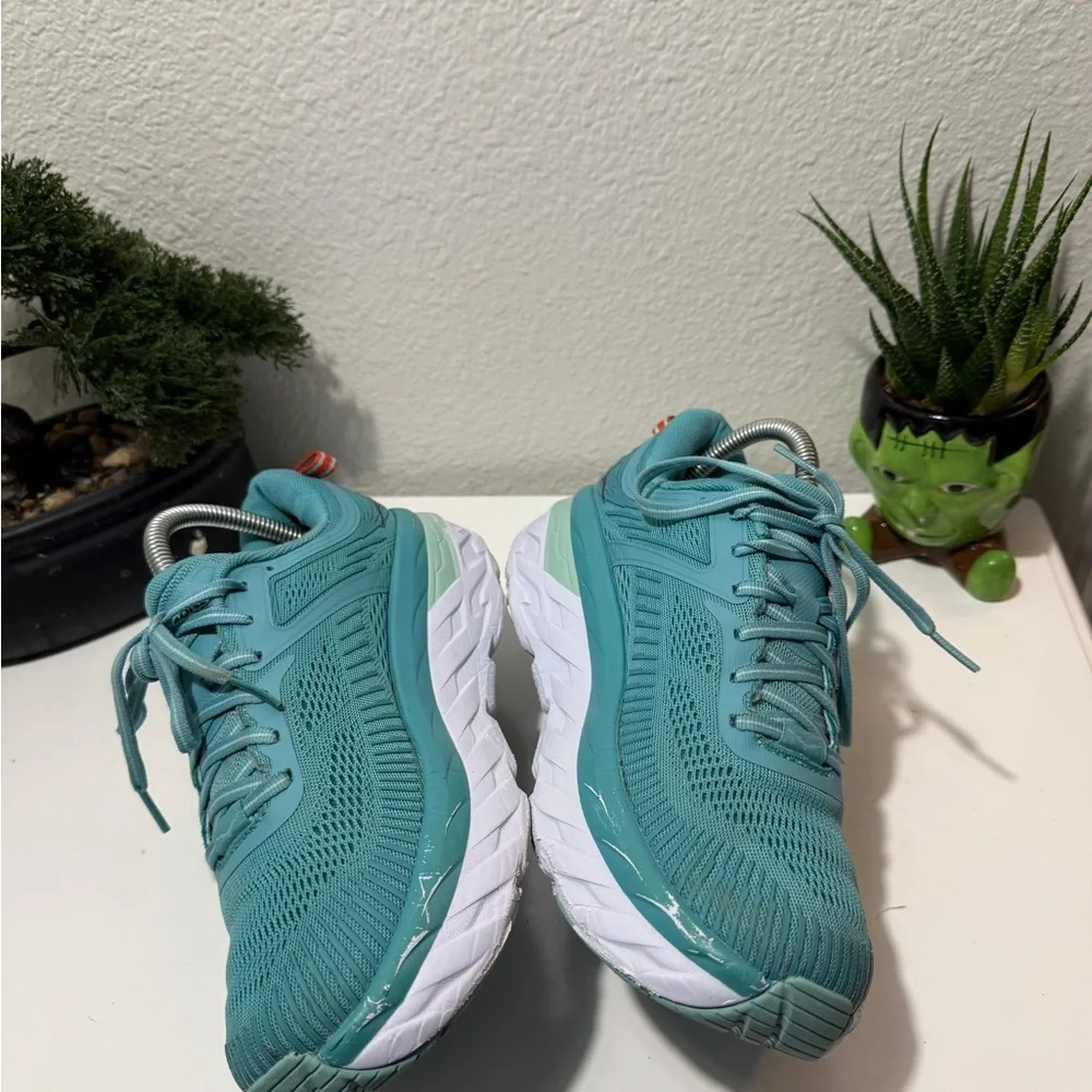 Hoka bondi 7 😍Teal Athletic Shoes - Picture 2 of 8